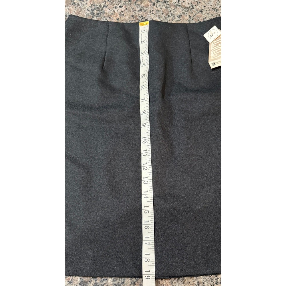 Giorgio Fiorini Collection Womens Black Stretch Pencil Skirt Size 4 NWT Office - Picture 6 of 8
